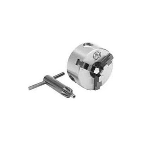 BISON USA Bison 3-Jaw (Solid-Reversible) Scroll Chuck Semi-Steel Body, 2" Thread Mount M14X1 7-810-0214